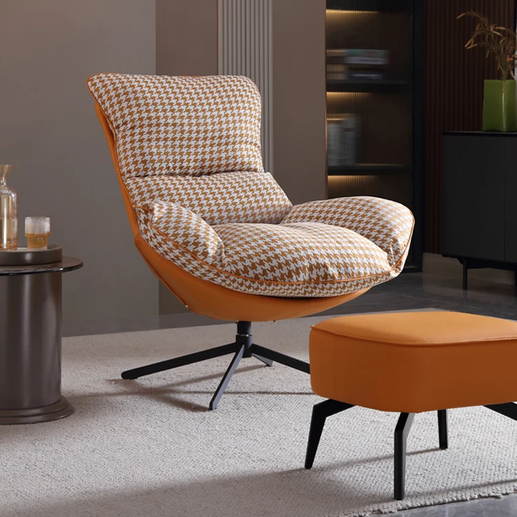 

Modern Revolving Single Sofa Chair for Leisure for Bedroom a Living Room Hotel School Hospital Apartment Gym Villa Workshop Use