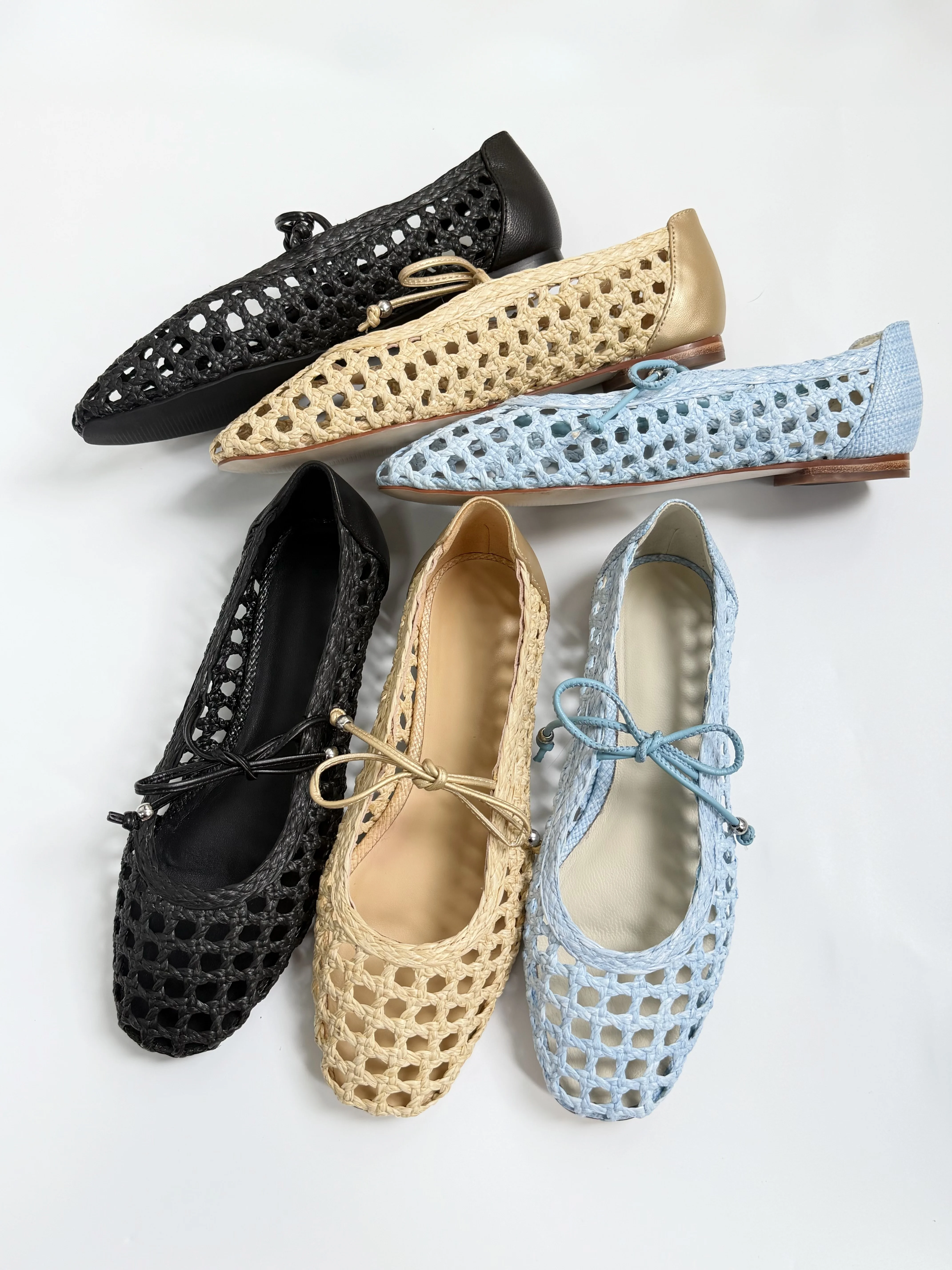 Sheep split leather Women Slip-On Loafers Comfortable Lightweight Soft Flexible Non-Slip Shoes BG1010
