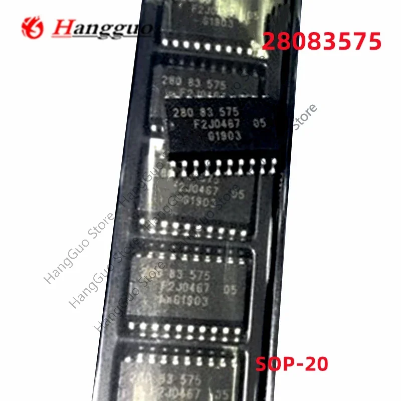 2PCS/Lot 28083575 280 83 575 28083578 SOP-20 Vulnerable chips commonly used in Car computer board