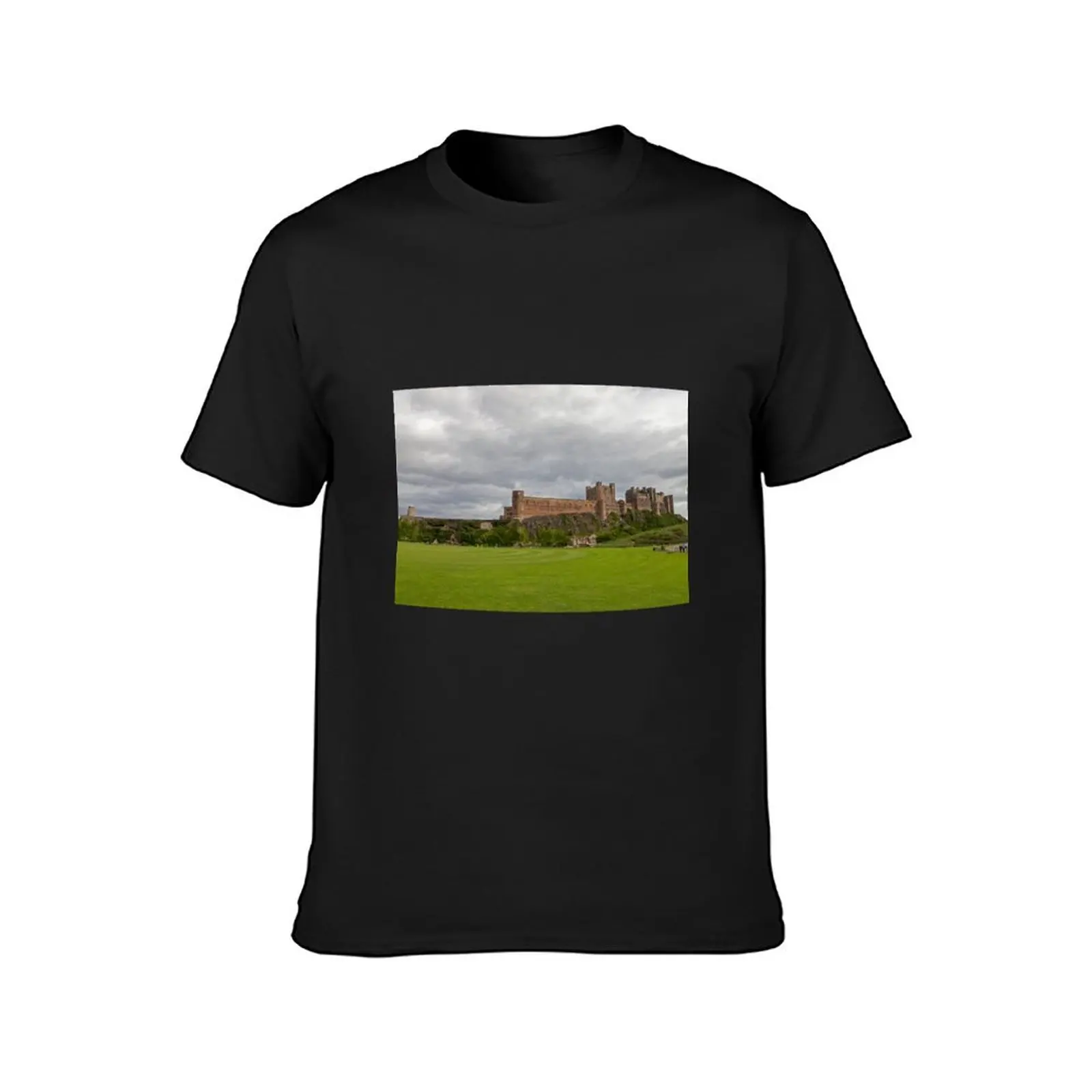 Bamburgh Castle T-Shirt customs design your own vintage clothes oversized blacks men clothes