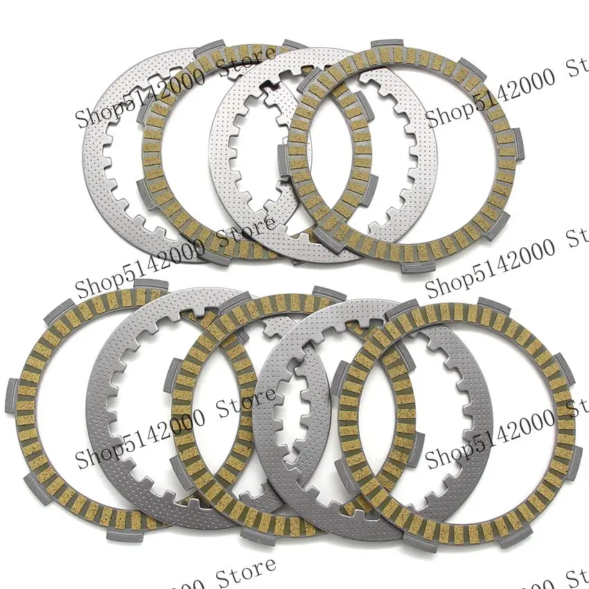 Clutch Friction Disc Plate Kit For Honda CR80 CR85R CR85RB CB100 CB100N CB125 S/J OEM:22201-GBF-B40 22201-166-000  22311-KN4-680