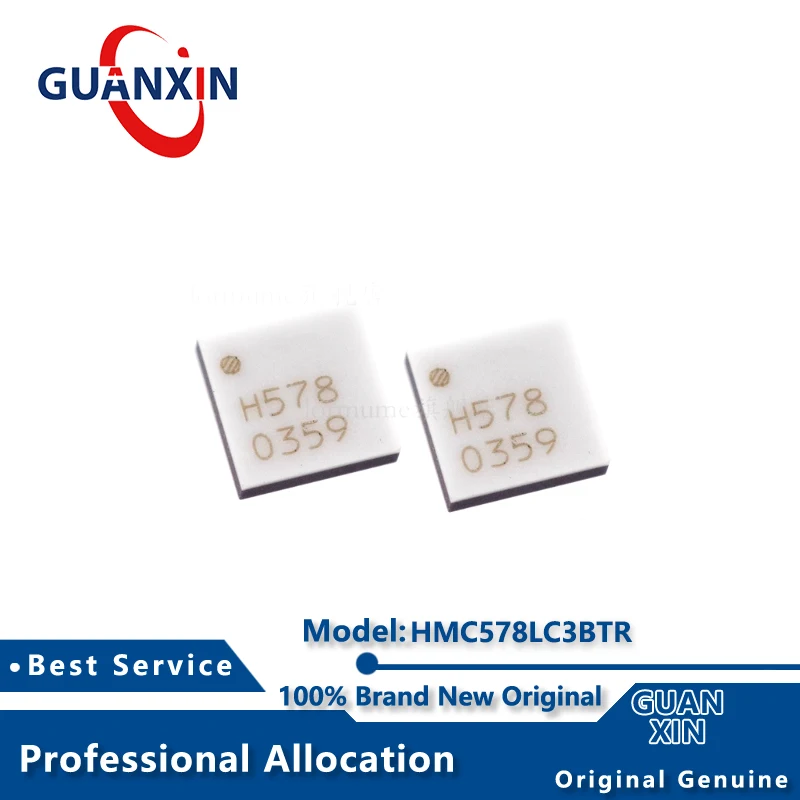 

100% New HMC578LC3BTR HMC578LC3B Marking H578 QFN-12 HMC578