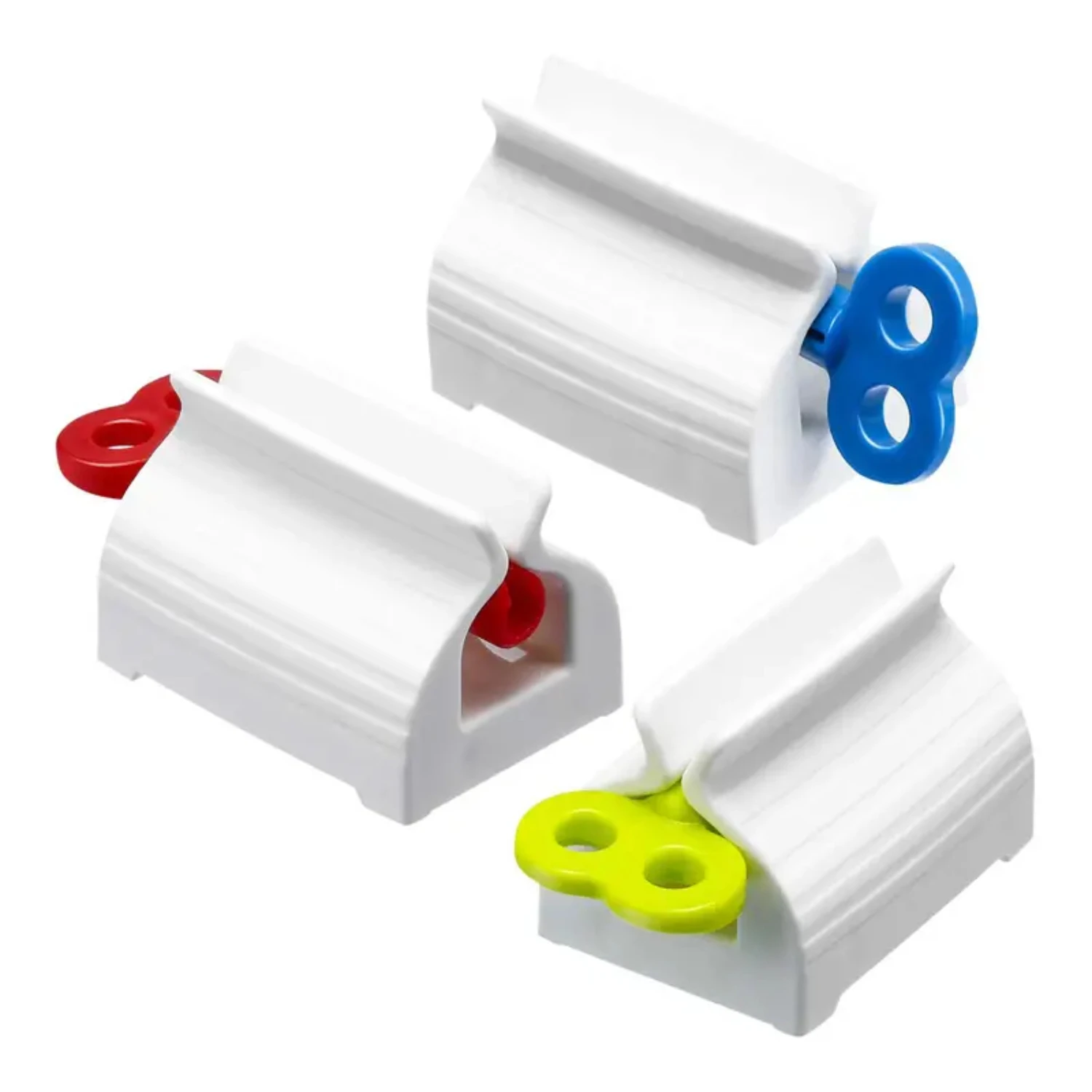 Send 2 Random Colored Manual Toothpaste Squeezers for Effortless Toothpaste Dispensing