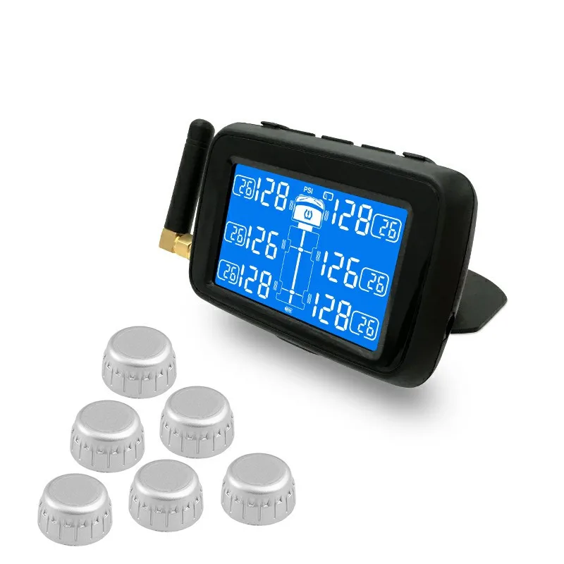 Car Truck Wireless Tire Pressure Monitoring System External Sensor Digital 901T-WF