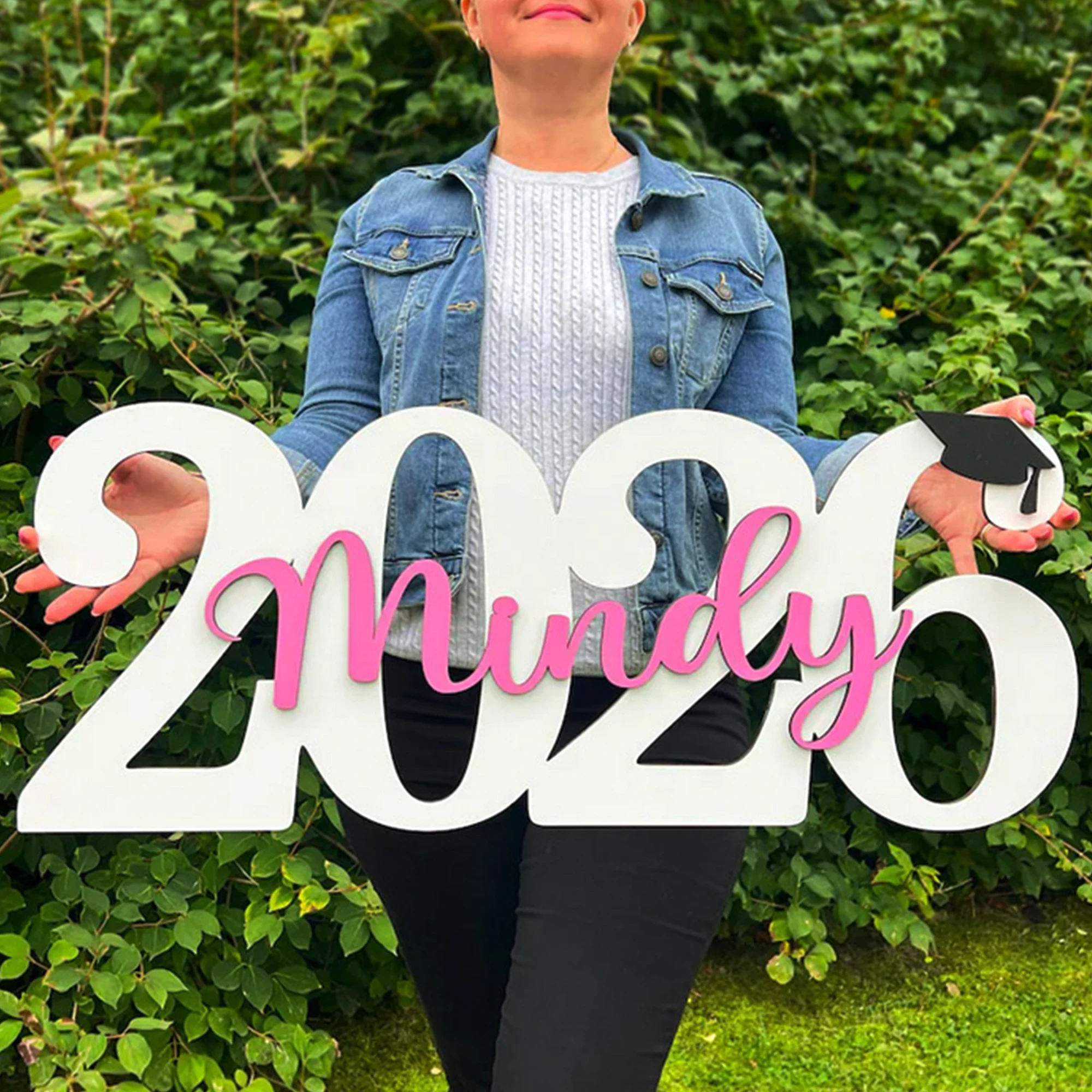 1Pc Cutom 2026 Graduation Wooden Name Plaque,Home Room School Wall Door Decor,DIY Nursery Birthday Wedding Graduation Gift