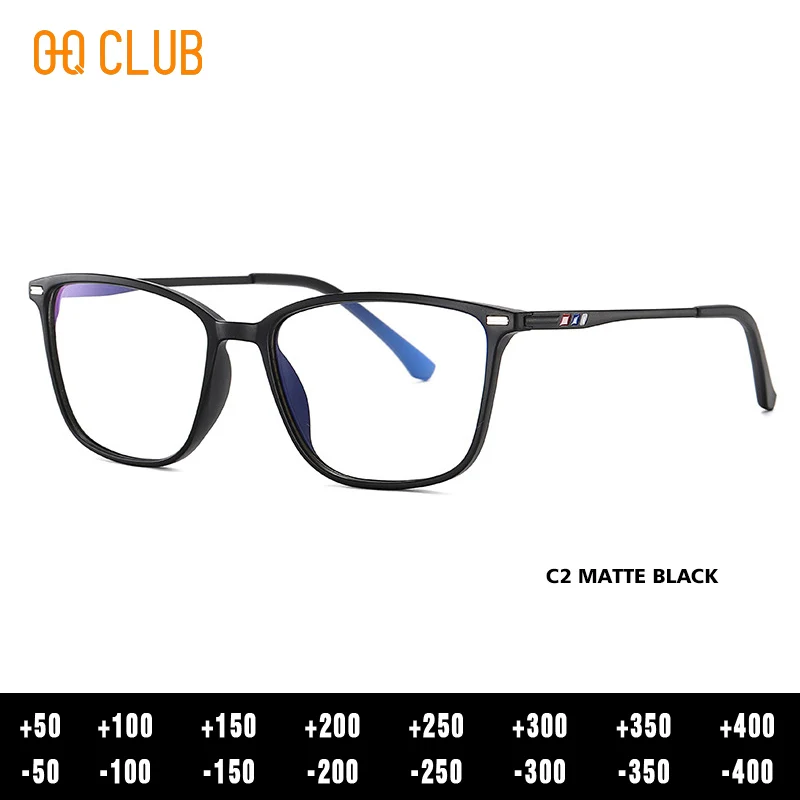 O-Q CLUB Graduated Lenses to Read Men`s Glasses for Reading Glass for Man Lunette Myopia Eyeglasses Photochromic Women Lens Eye