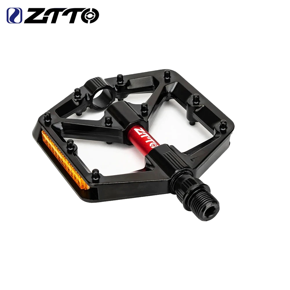 ZTTO MTB Rennrad Anti-Rutsch-Pedal 9/16" Standard-Spindellager Plattformpedale Aluminiumlegierung AM Enduro Gravel Zubehör