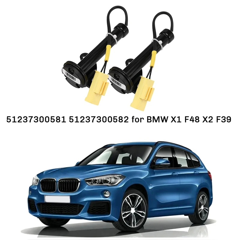 

AU05 -1Pair Left & Right Active Bonnet Actuator Hinge Sensor 51237300581 51237300582 For BMW X1 F48 X2 F39 MINI 2013-2019