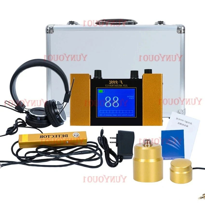 

A F999L Electronic WaterPipe Leakage Detector for Water Pipe Tube Water Leakage Industrial Underground Pipeline Leakage Detector