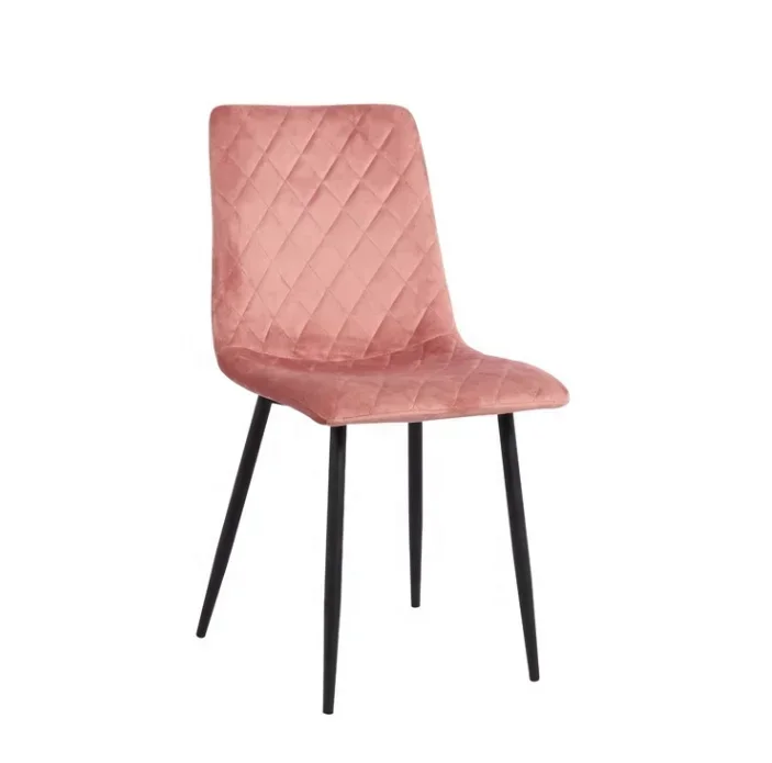 

Дешевые роскошные современные металлические ножки с мягкой обивкой, красочные мебели для кафе-ресторана с высокой спинкой для столовой