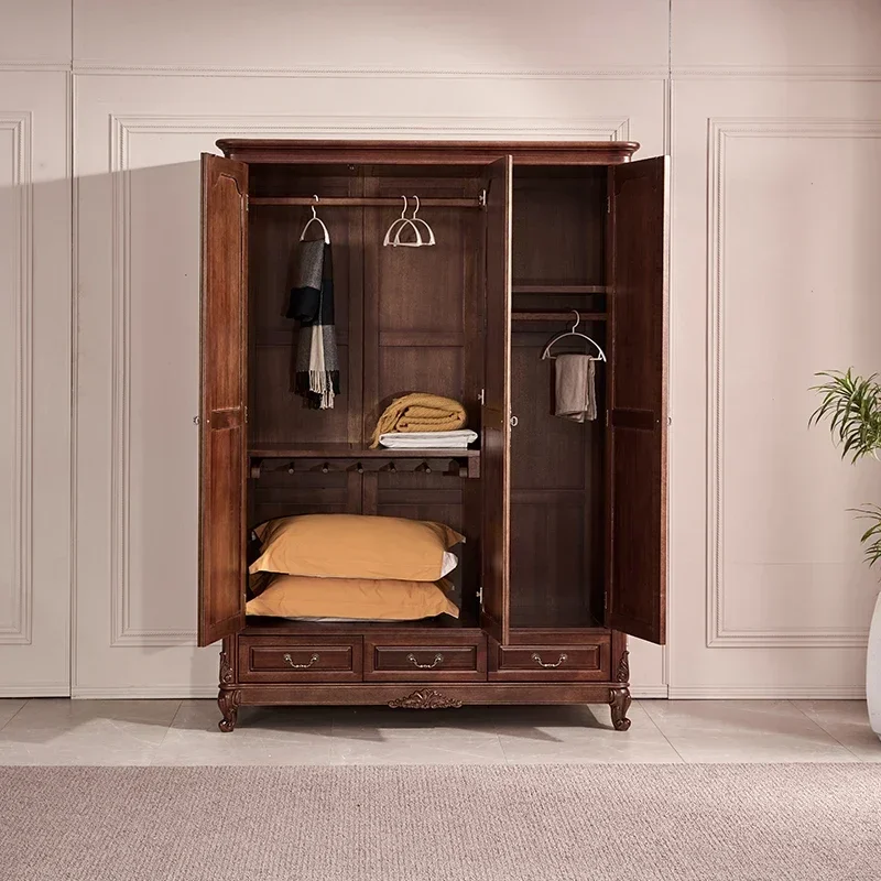 European Orgnizer Tall Wardrobes Luxury Storage Replica Wooden Bedroom Wardrobes Living Room Italian Muebles Unique Furniture