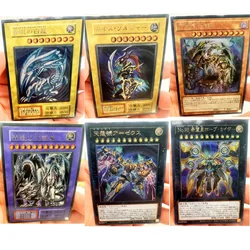 Yu Gi Oh Dragón Brillante De ojos azules, Utopia Kaiser, juguetes Flash ásperos japoneses, pasatiempos, coleccionables, colección de juegos, tarjetas de Anime