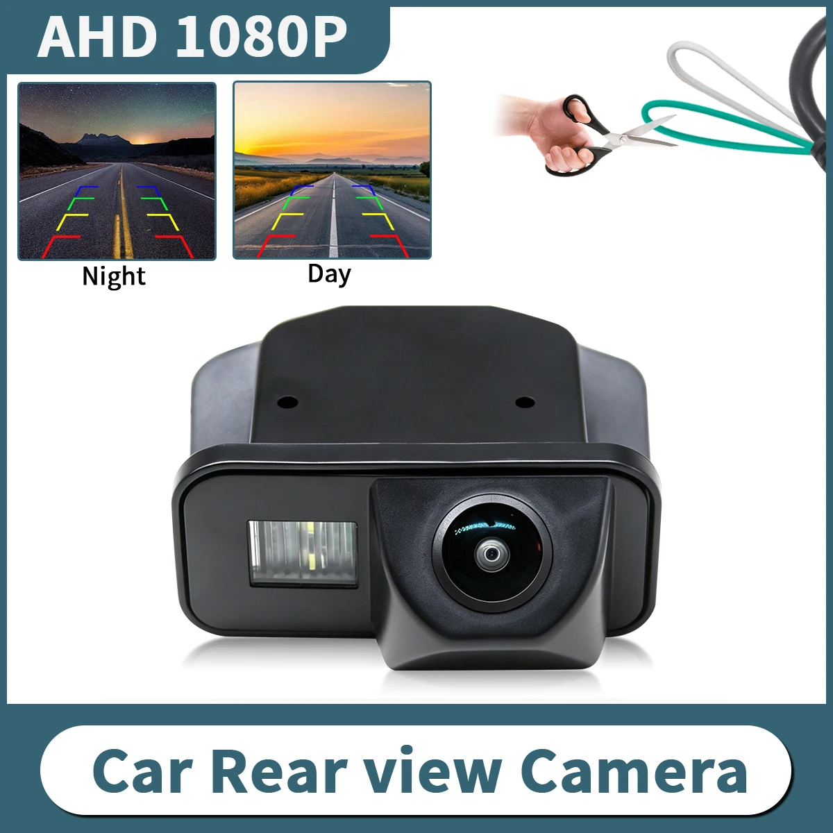AHD 1080P Car Rear View Bakcup Camera Waterproof For Toyota Corolla 2007 2008 2009 2010 2011 2012 2013 2014 2015 2016