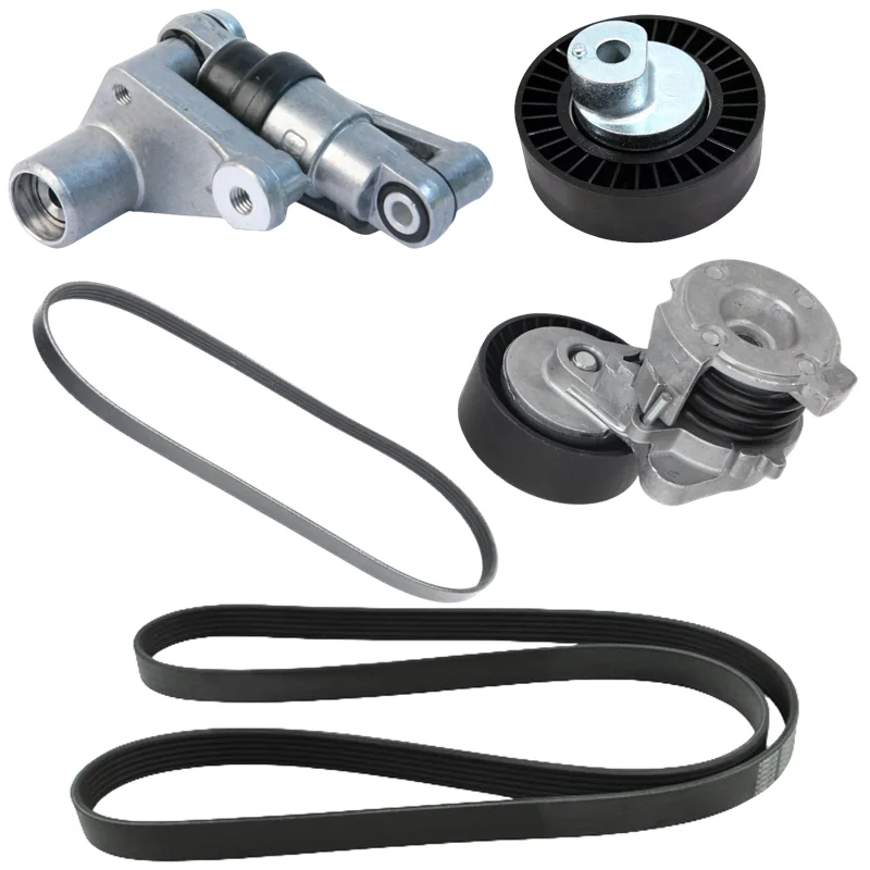 Engine Belt Tensioner Kit For BMW E46 E39 E60 E38 E65 E66 X3 E83 X5 E53 M54 11287838797 11287841228 11287636379 11287512758