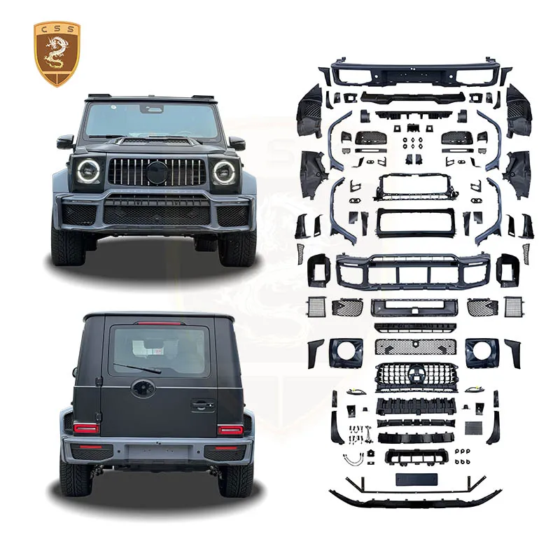 

Для Benz G-класса 2025 W465 BB G800 стиль PP материал передний капот двигателя капот крыша крышка бампера в сборе Bodykits