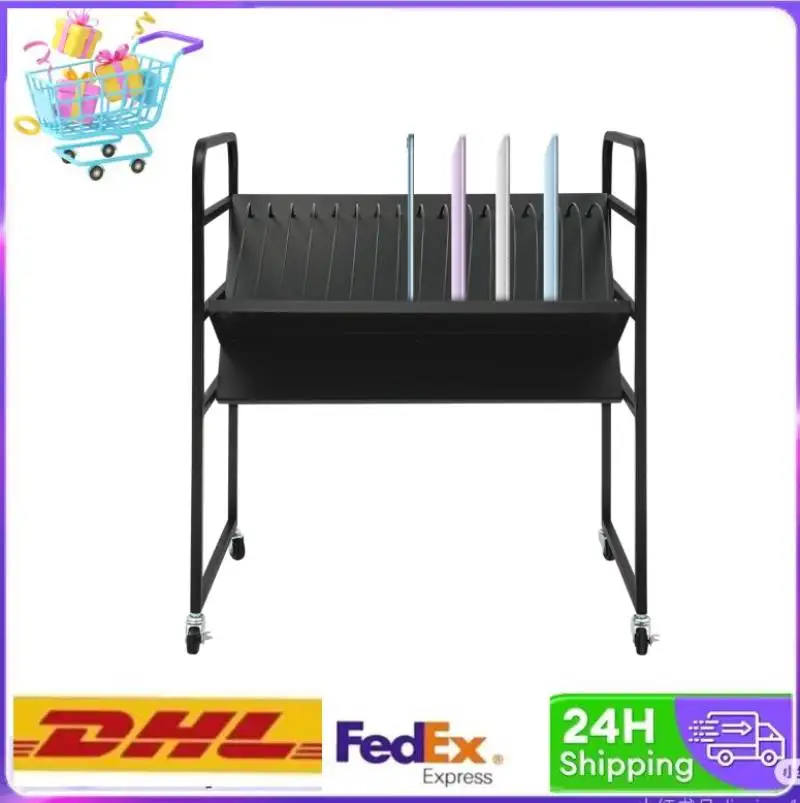 

16-Position Laptop & Tablet Open Charging Station, Mobile Storage Cart, Tablet Mobile Charging Cart,Without Power Supply