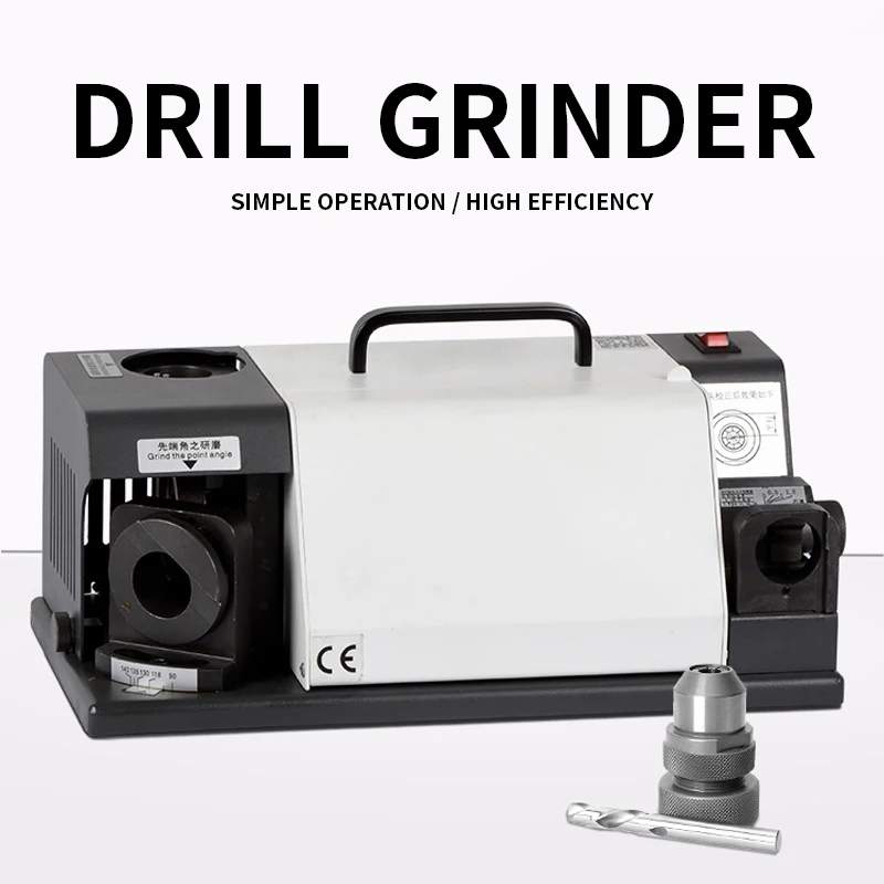 3-13mm Drill Bit Grinder 220V Drill Sharpener Machine CBN/SDC Drill Grinding Machine Twist Drill Bits Sharpening Tool