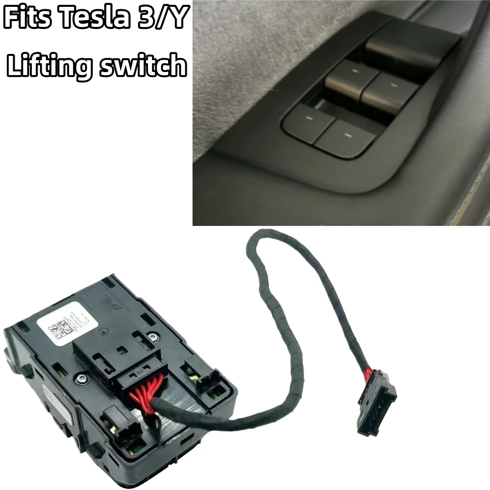 

Suitable for Tesla MODEL3/Y glass lift switch Driving lift switch 1081037-02-G(21-23)