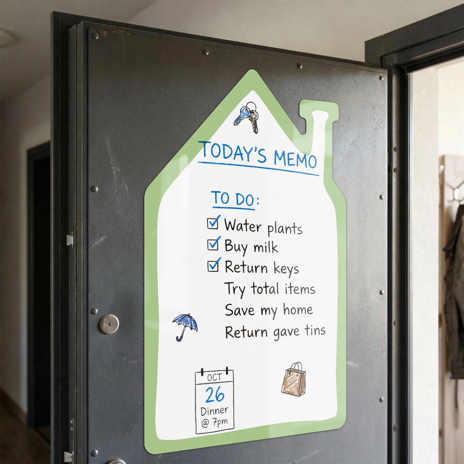 

Self-Adhesive Whiteboard Sticker Erasable Removable Cuttable Dry Erase Wall Decal with Crayons for Home Office Kids Room