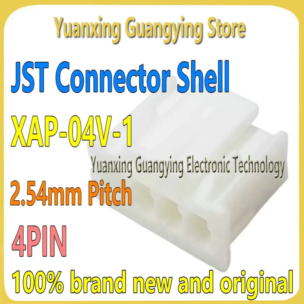 (50 pieces) XAP04V-1 4PIN 2.54mm Pitch Connector Shell Splice Plastic Shell 100% Brand New and Original