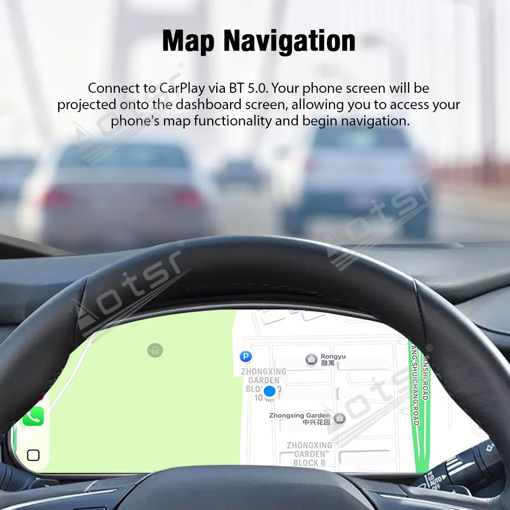 Auto Gauge For Buick LaCrosse 2016~2022 Linux Carplay Digital Performance Display Dashboard Speed Table Car Virtual Informati