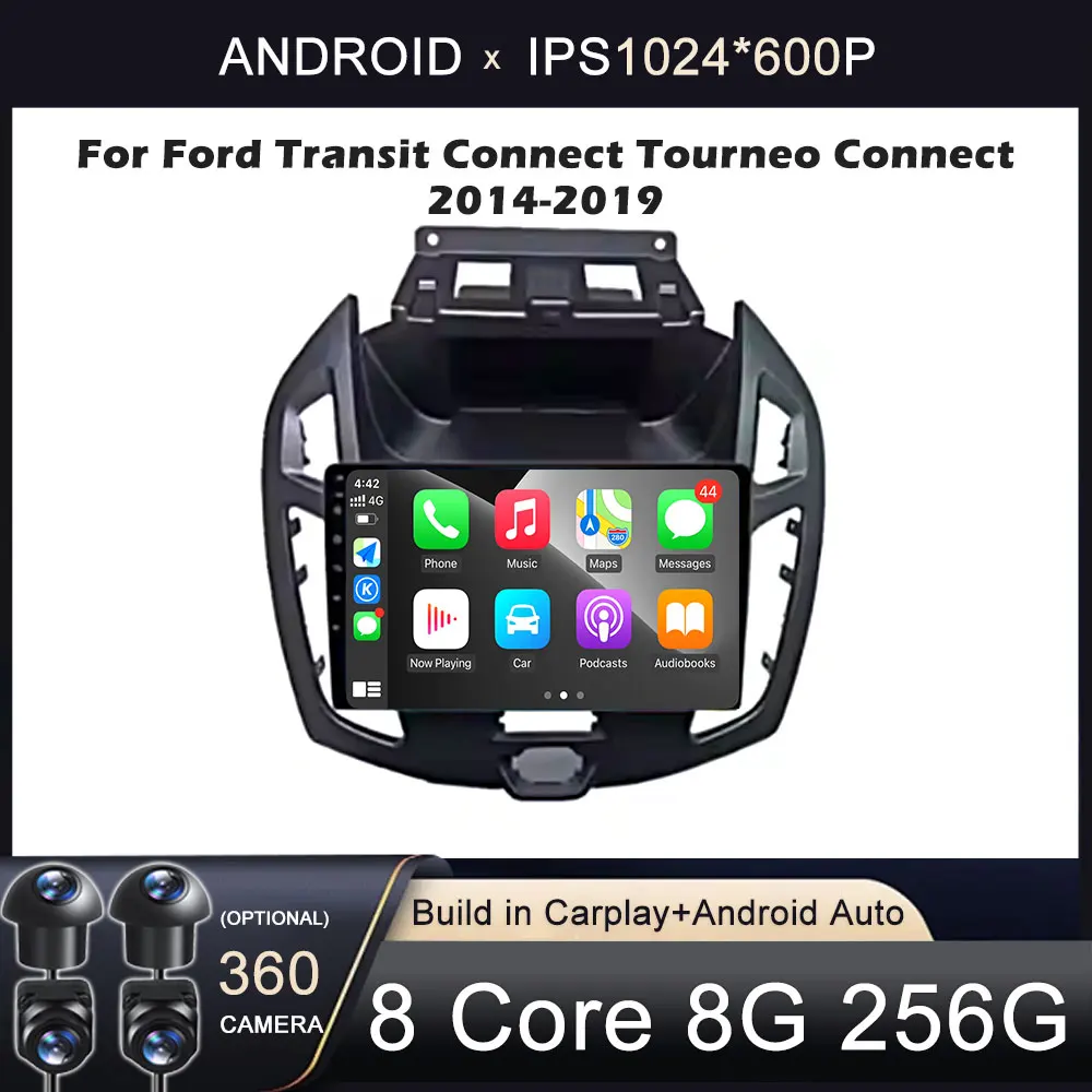 Für Ford Transit Connect Tourneo Connect 2014-2019 7 zoll Auto Radio Multimedia Video Player Android Auto Carplay Auto zubehör
