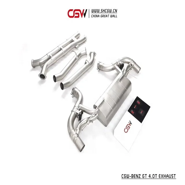 Premium Quality Titanium Valve Exhaust Muffler Piping for GT 4.0T Catback System
