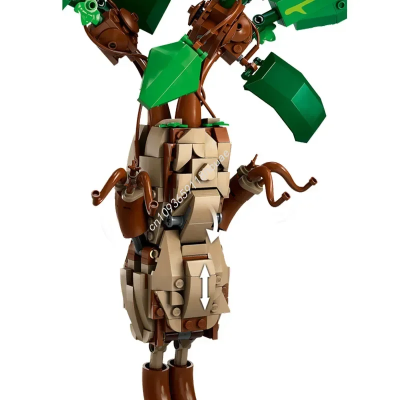 579 個ハリー・マンドレイクモデル Moc ビルディングブロック Diy クリエイティブ組み立てプラントデスクトップ装飾おもちゃ子供教育クリスマスギフト