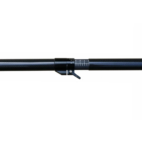 Imagen 2 del producto Abrazadera de aluminio negro y tubo graduado de carbono, abrazadera para kayak