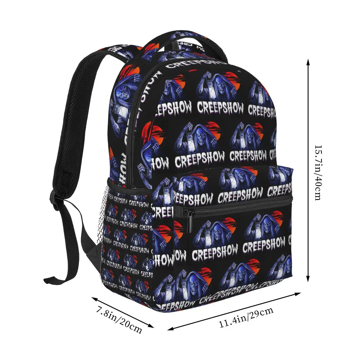 Creepshow Billy 1982 Horror Film Cookie Crypt Cereal Basic Backpack Hot Sale Daypack Children BookBag School Bag Shoulder Bags