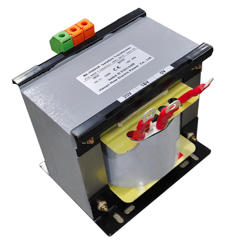Transformador de control de maquinaria de 50VA, 200VA, 500VA, 1000VA, 3000VA, 240V, 220V a 12V, 24V, 36V, monofásico, de aislamiento