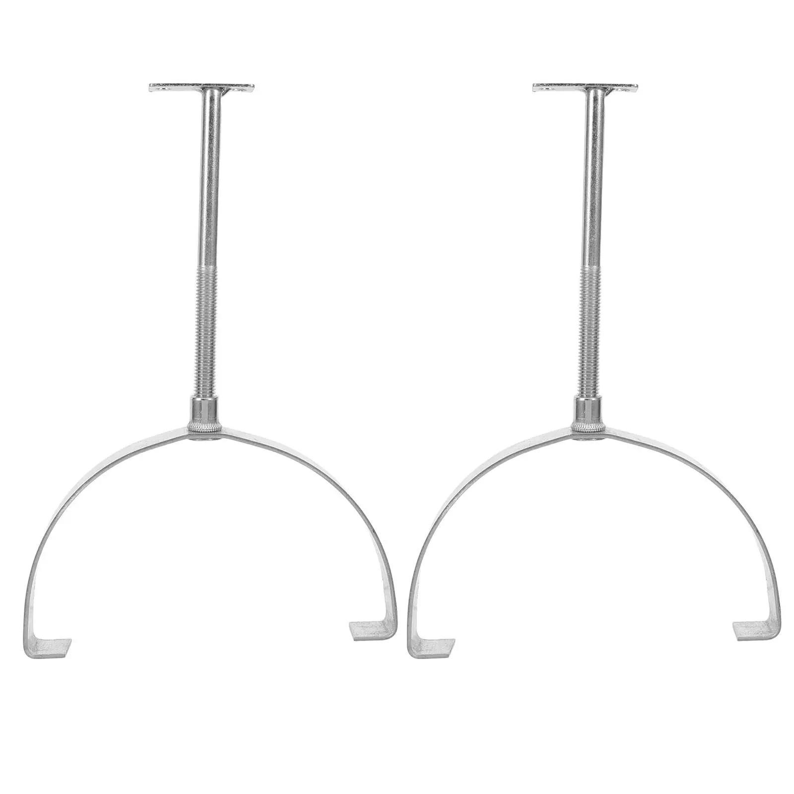 2Pcs Universal Tile Rod Clamp - Adjustable Roof Mount for Curved Terracotta Tile Roofs - Wear