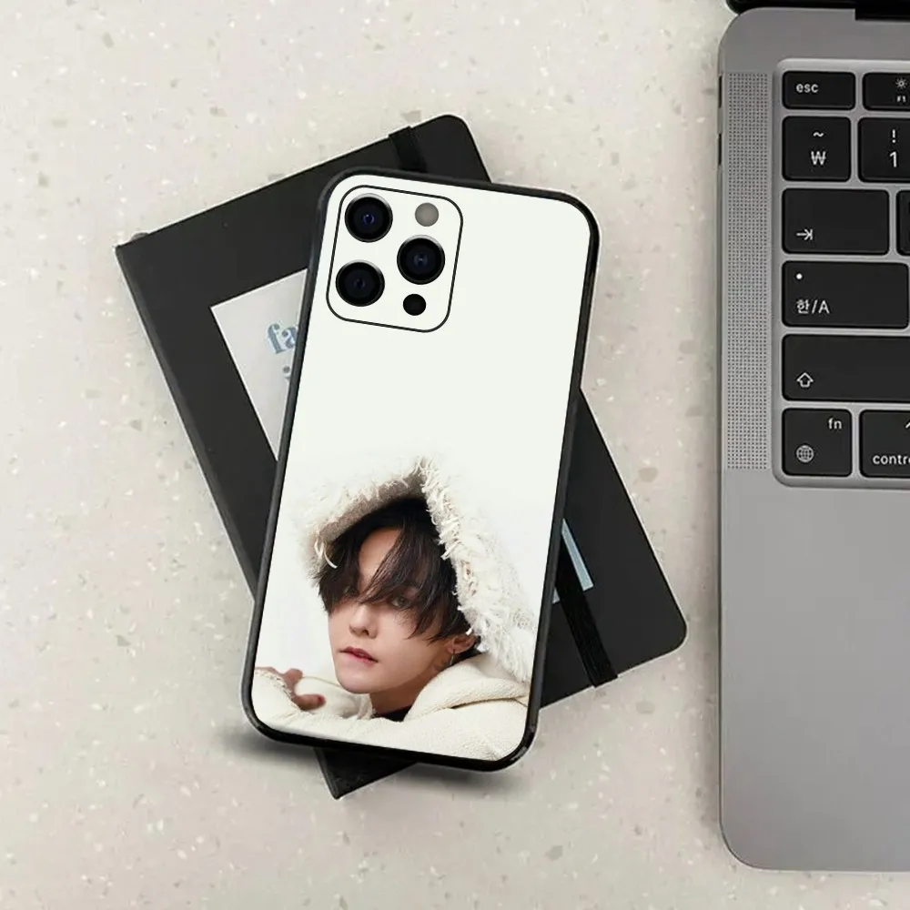 Singer G-Dragon GD Phone Case For Apple iPhone 15,14,13,12,11,Pro,X,XS,Max,XR,Plus,Mini Soft Black Cover