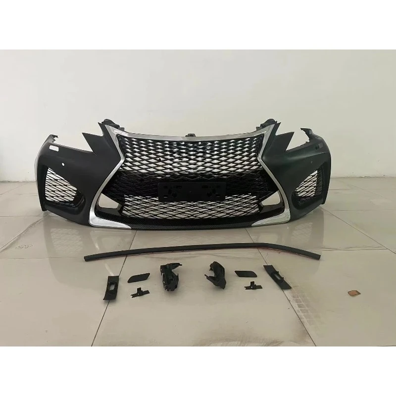 Car Accessories PP MATERIAL 2012-2015 GS300 CONVERSION KIT To 2016 GSF 5.0 Body Kit For F-sport GRILLE WITH BUMPER
