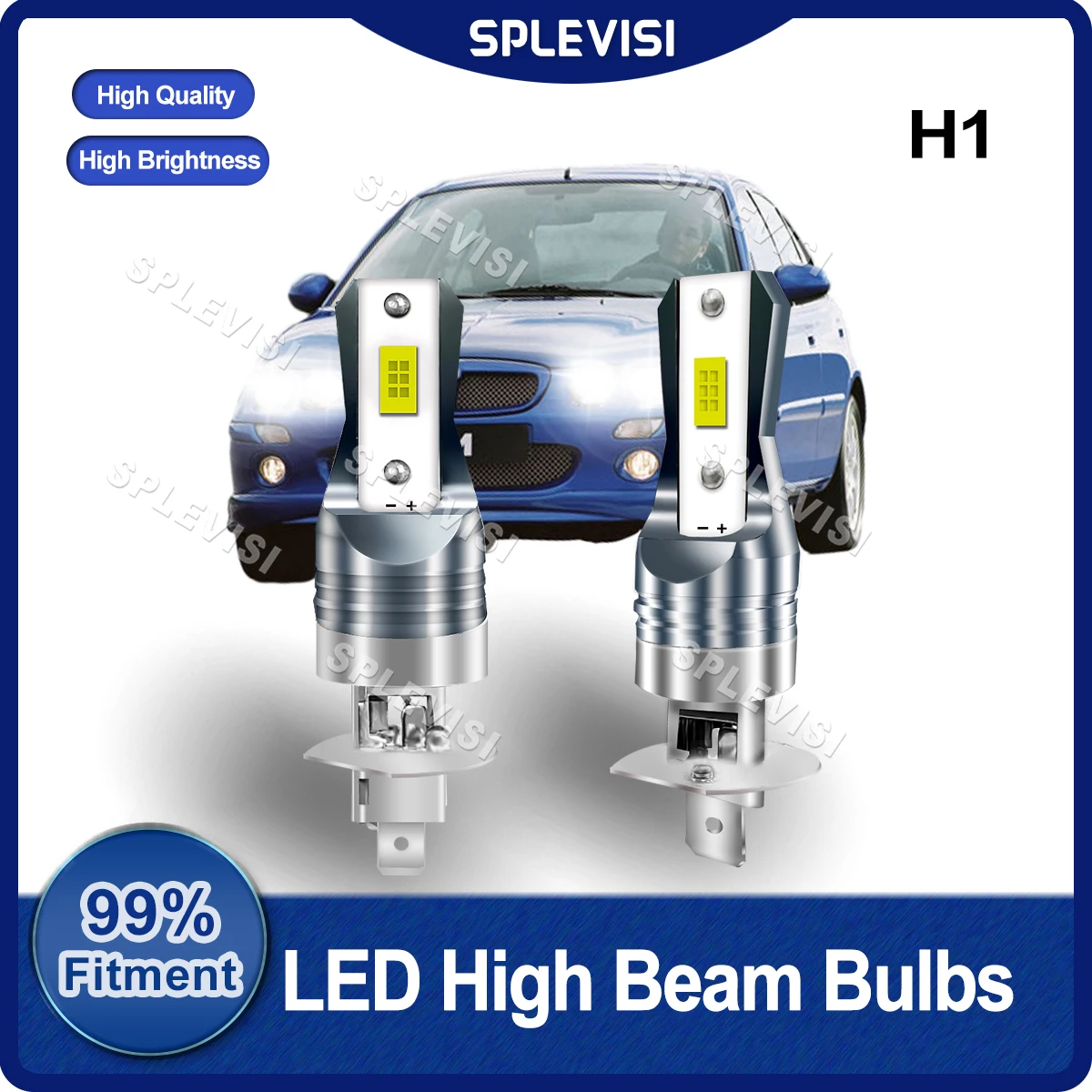 

Plug And Play H1 LED Headlight High Beam Bulbs 90W 9000LM/Pair HID White For MG ZS 2001 2002 2003 2004 2005 Auto Light Bulbs