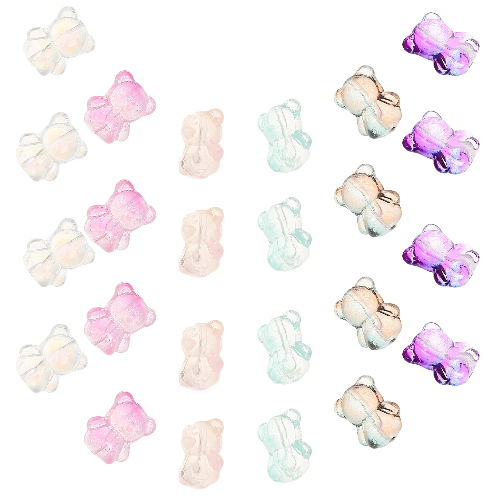 

Serial Bear Accessories Cute Charms for Jewelry Making Beads Kawaii Bracelet Jewellery Necklace