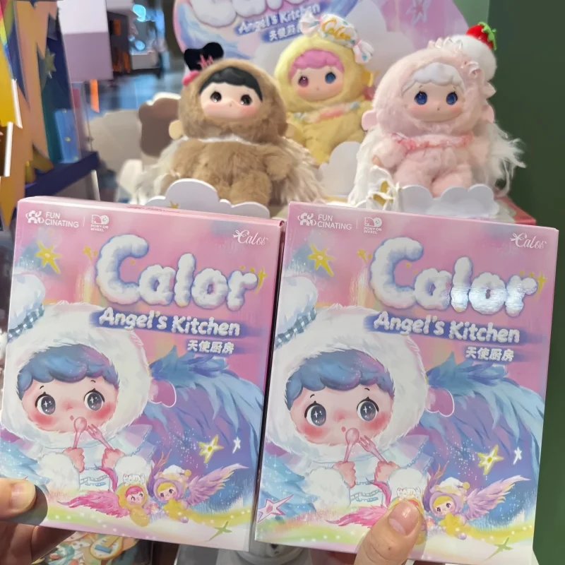 

Funcinating Calor Angel'S Kitchen Series Plush Blind Box Vinyl Face Anime Doll Mystery Box Surprise Gifts Toy For Anime Lovers