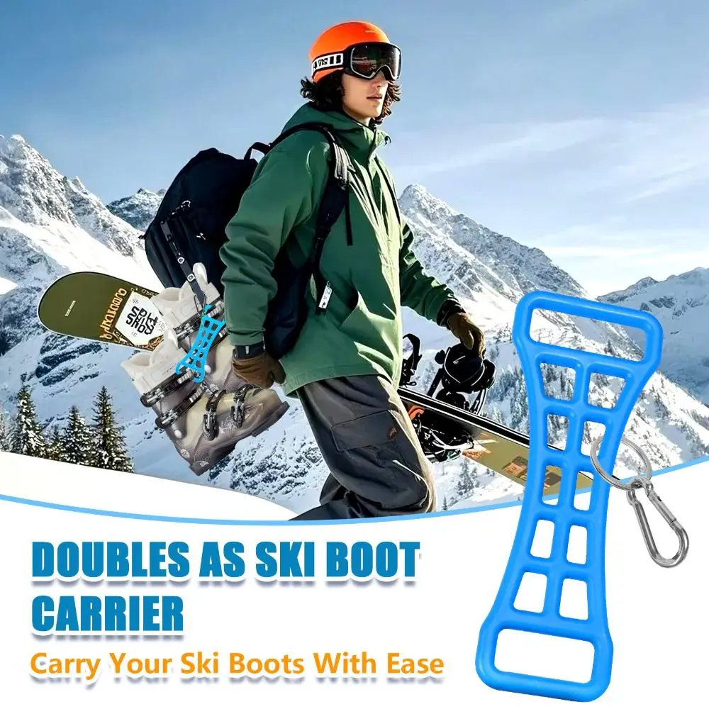 Plastics Ski Boot Buckle Multifunctional Easy To Fasten Boots Ski Shoes Buckle Extender Tool Fastening Boot Buckle