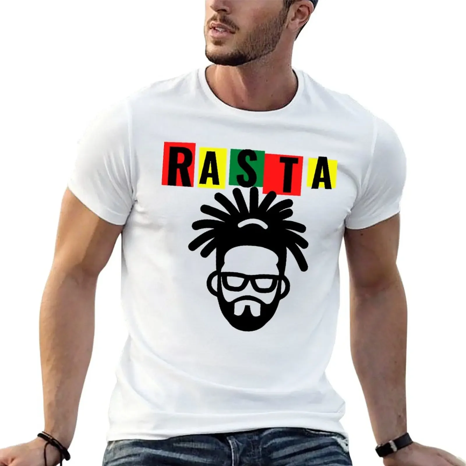 Vintage Style Arts Rasta Dreads Funny Men Birthday Men Women T-Shirt summer shirt valentines clothes cotton t shirt men