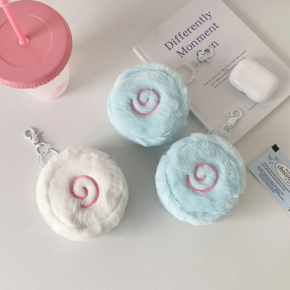 New Multifunctional Coin Purse Hanging Fish Shaped Backpack Bag Pendant Plush Keychain