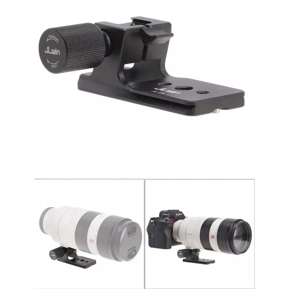 Anello per treppiede per obiettivo per Sony FE 70-200mm F2.8 Adattatore per obiettivo per fotocamera Treppiede Sedile di ricambio Collare per anello per treppiede a sgancio rapido