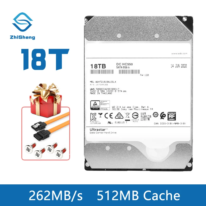 Enterprise HC550 18TB  3.5