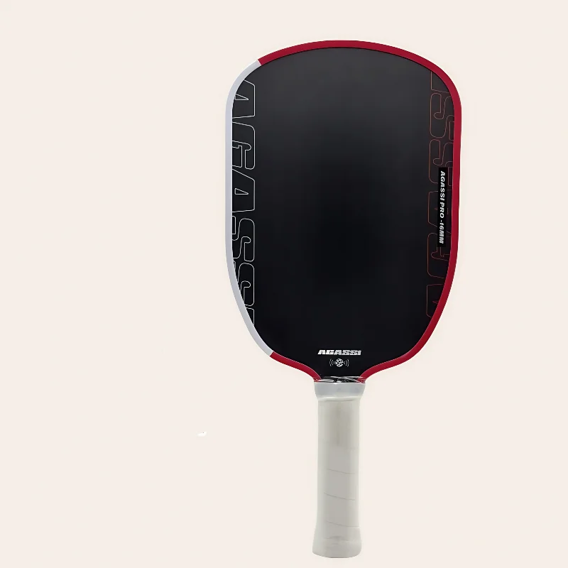 Agassi Pro IV 16mm Pickleball Paddle OEM Gen 4 Foam Core T700 ألياف الكربون مضارب كرة البيسبول يزيد من الدوران والقوة لعيد الميلاد