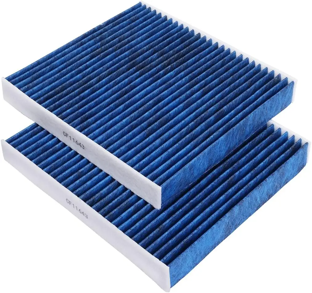 

2-Pack Cabin Air Filter Fits for QX50 (19-25), QX55(22-25),QX60(22-26),ALTIMA(19-26),Rogue (21-26) Activated Carbon Cabin Filter
