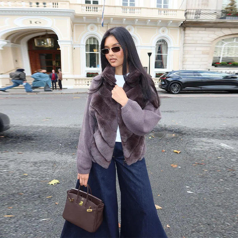 معطف عصري أنيق للخريف سترة نسائية عصرية متواضعة كاجوال أنيقة ودافئة أنيقة للحفلات ملابس الشارع للسيدات