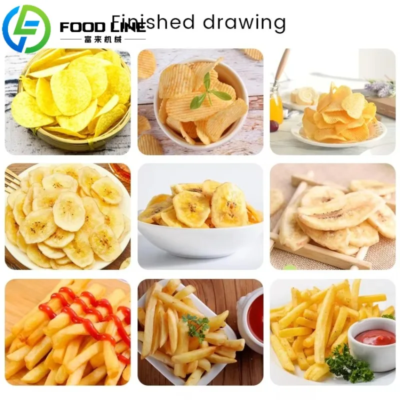 New Condition Semi-Automatic Small Scale Frozen Potato Flakes & Chips Processing Plant French Fries Production Line for Sale