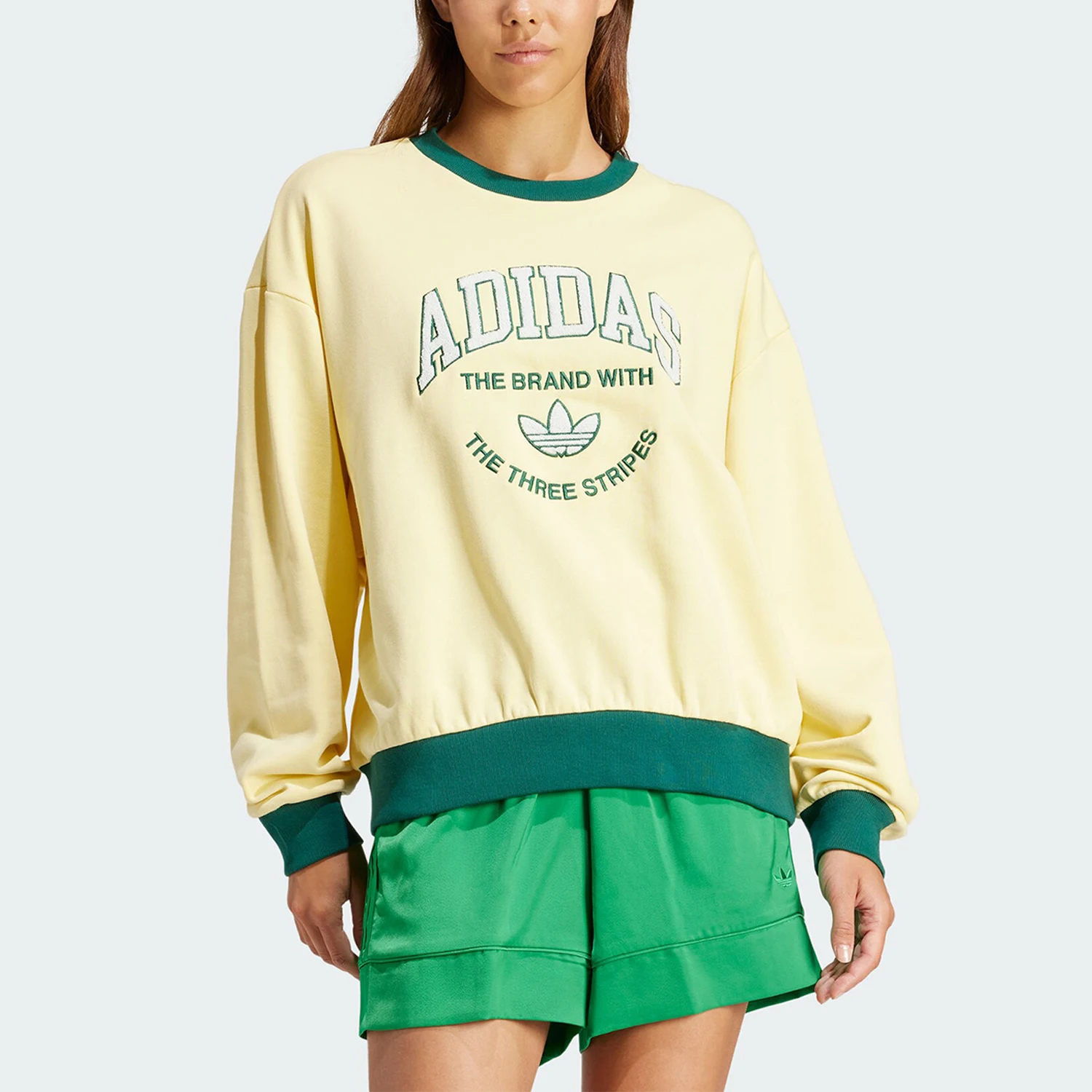 

Adidas genuine genuine Women's Printed Loose Hoodie IT9857