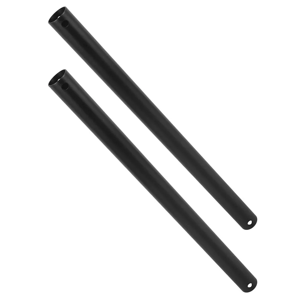 

2Pcs Ceiling Fan Extension Rod Metal Downrod Extension Pole Easy Install Replacement Part for Ceiling Fans Fan Downrod