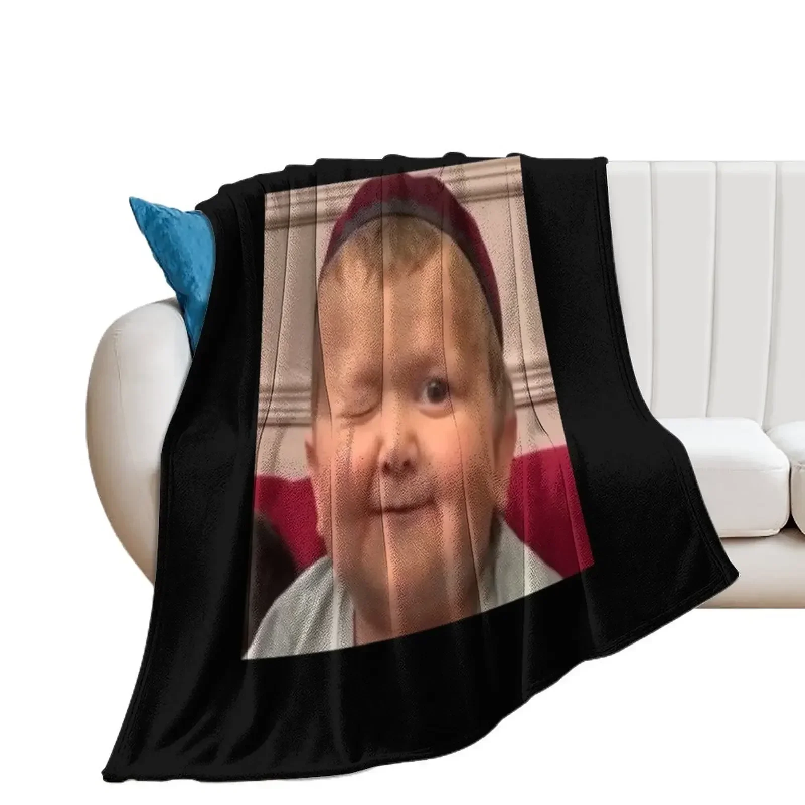 Hasbulla - Hasbulla Hasbullah smile Throw Blanket christmas decoration Flannels Blankets