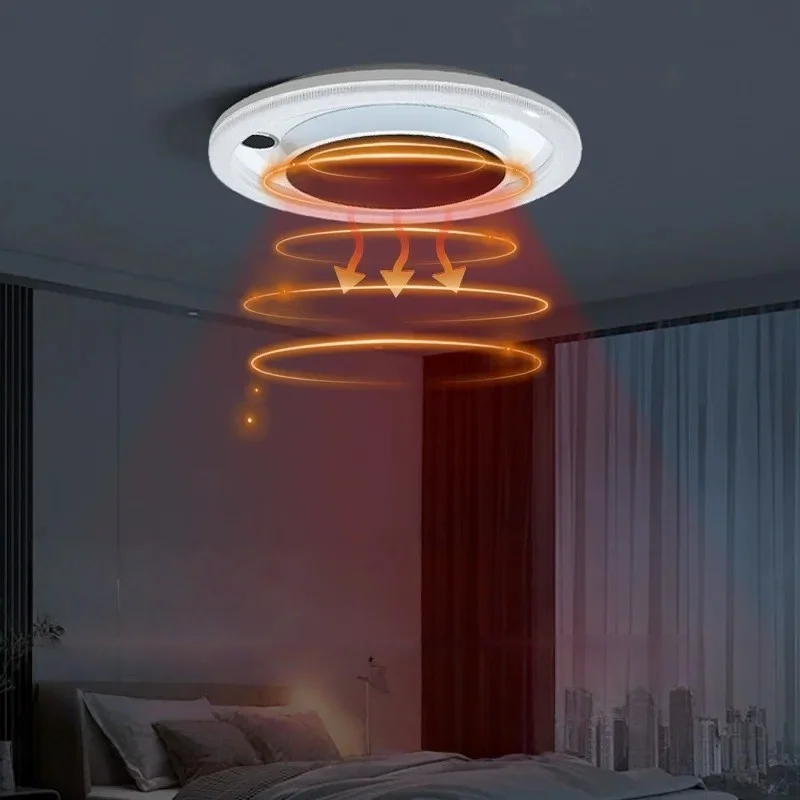 Far-Infrared Electric Heater Fast Heating Adjustable Thermostat Remote Control Overheat Protection Metal Construction 1500W